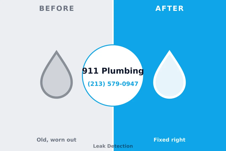 Before and after: plumbing company Labadieville, LA